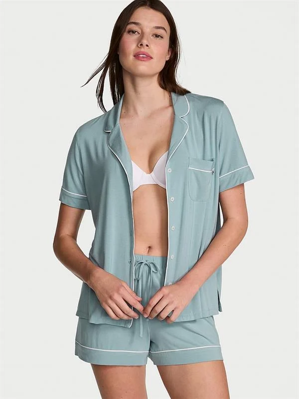Modal Kısa Pijama Takimi ön görünüm