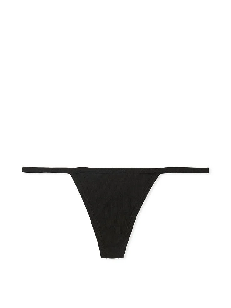 Pink Pamuk V String Kulot arka görünüm