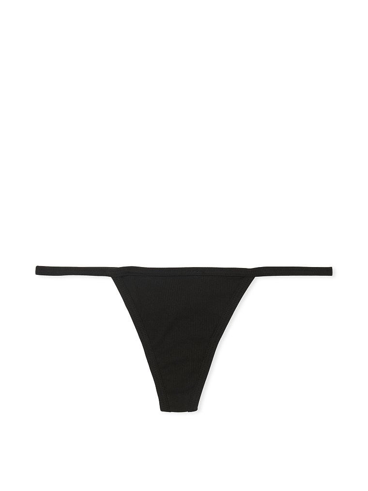 Pink Pamuk V String Kulot arka görünümü