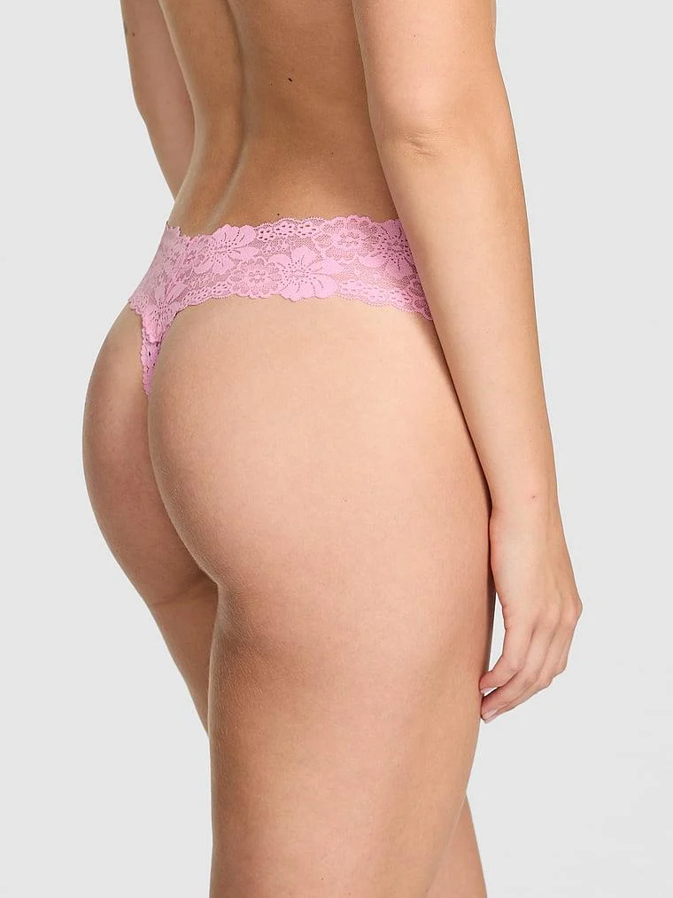 Pink Wink Dantel Detayli Tanga arka görünüm
