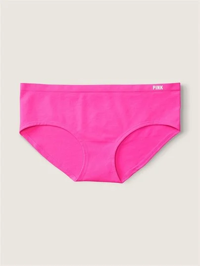 Pink Seamless Hipster Kulot ön görünüm