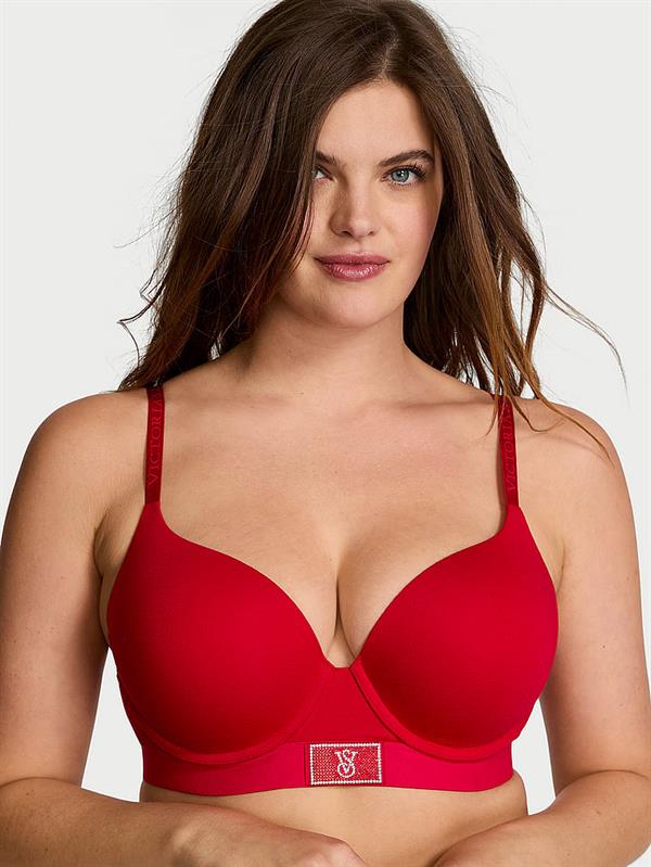 Işıltılı Logo Detayli Push Up Perfect Shape Sütyen