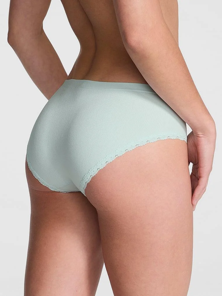 Pink Seamless Hiphugger Kulot arka görünüm