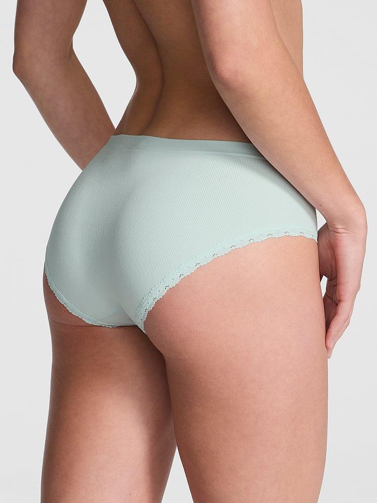 Pink Seamless Hiphugger Kulot arka görünümü