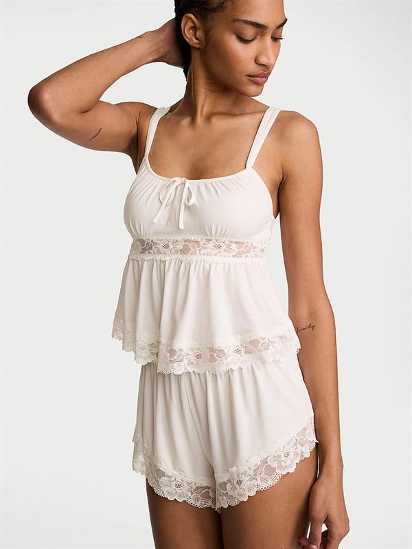 Sosoft Modal Dantelli Bridal Alt Ust Takim
