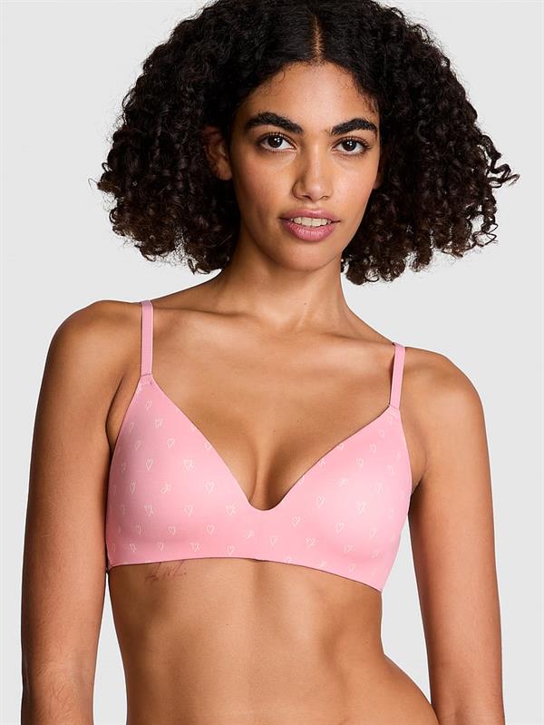 Pink Wear Everywhere Hafif Dolgu Destekli Balensiz Sütyen ön görünüm