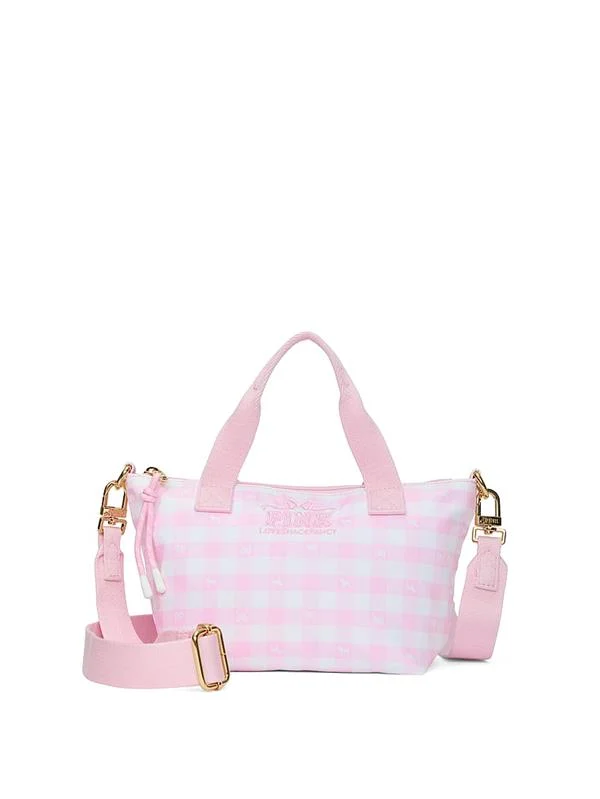 Pink Pink X Loveshackfancy Mini Tote Çanta ön görünüm