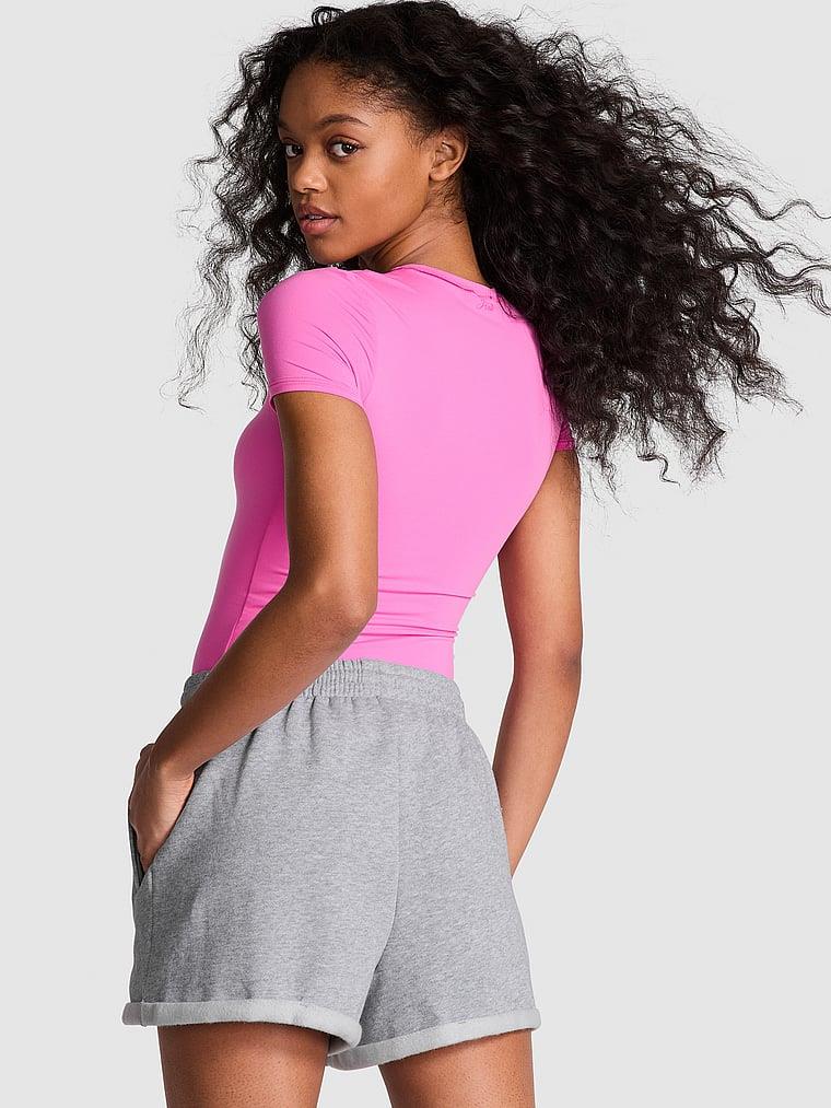 Pink Ivy Kivrimli Sort arka görünümü