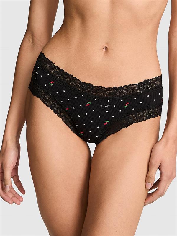 Pink Wink Dantelli Cheeky Kulot ön görünüm