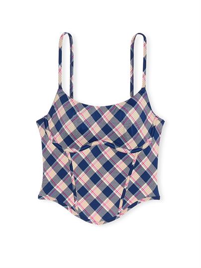 Pink The Cinched Mikro Bustiyer