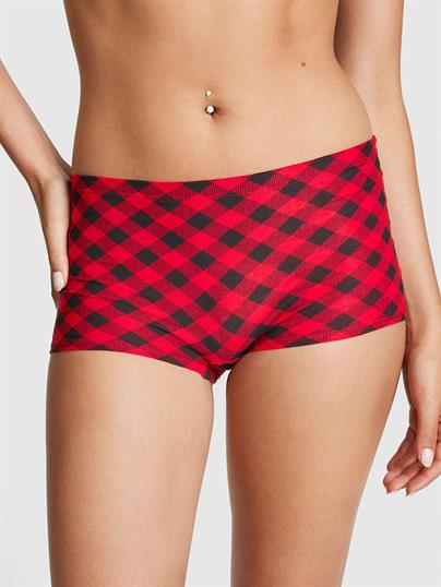 Pink Pamuklu Boyshort Kulot