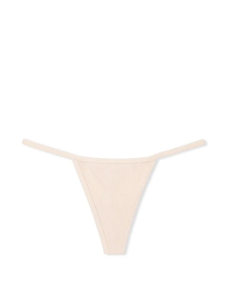 Pink Pamuklu V String Kulot arka görünüm