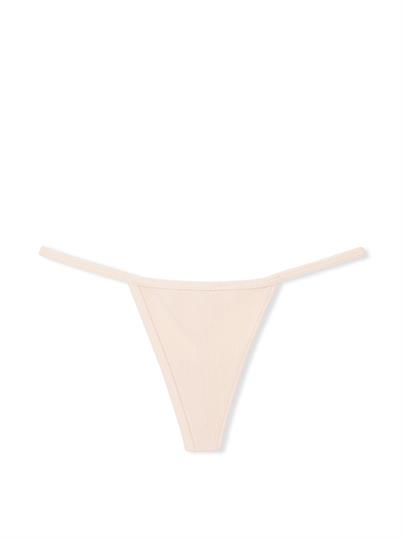 Pink Pamuklu V String Kulot