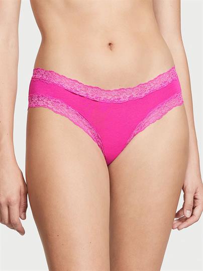 Işıltılı Dantel Pamuklu Cheeky Kulot