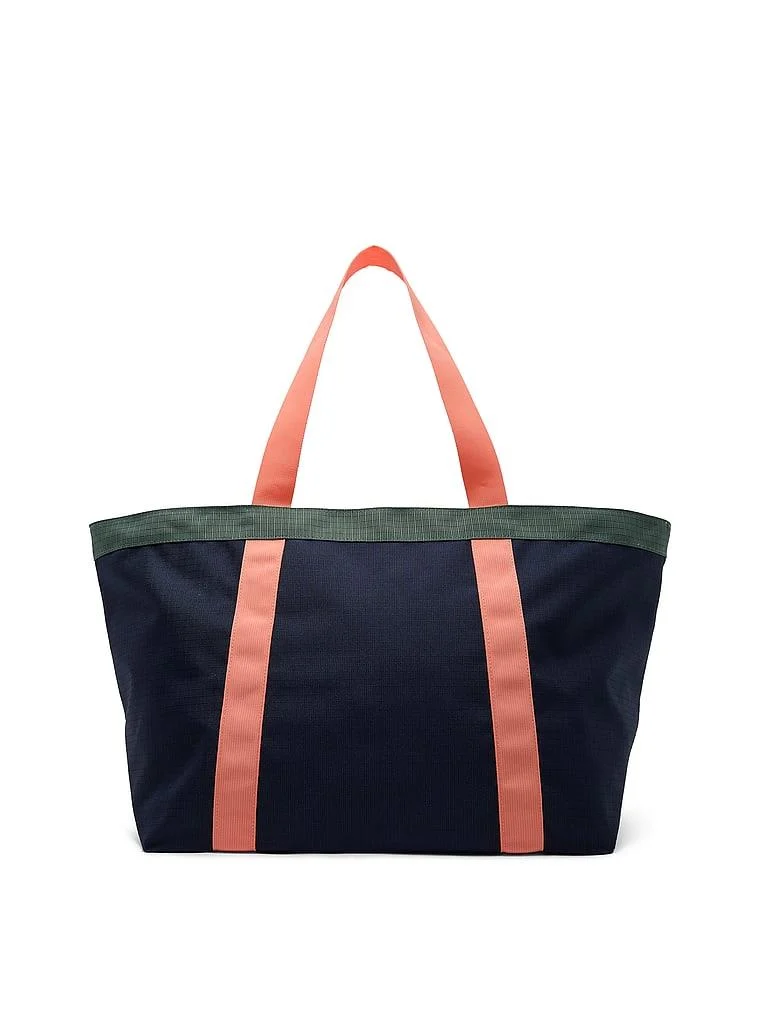 Pink Logolu Tote Çanta arka görünüm