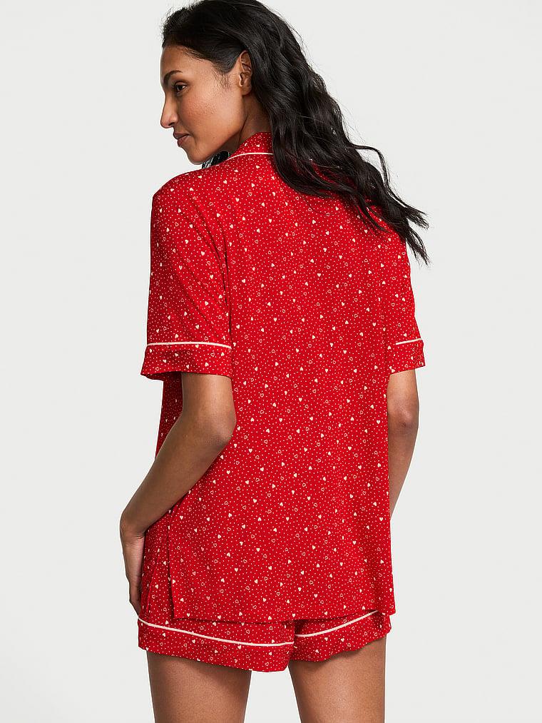 Modal Kısa Pijama Takimi arka görünümü