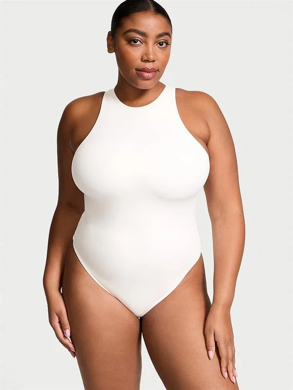 Feathersoft Bodywear Yüksek Yakali Body