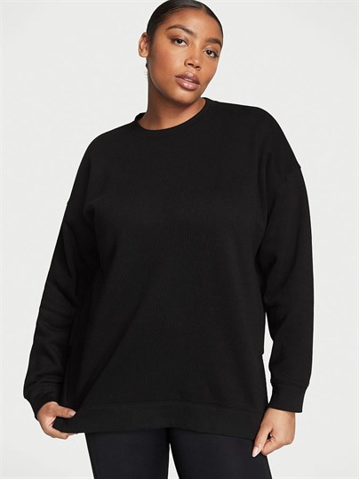 Pamuklu Balikci Yaka Sweatshirt