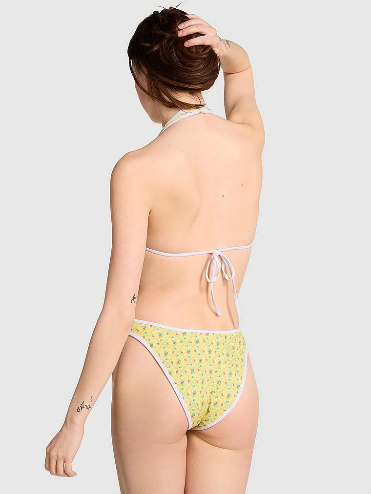 Pink Augusta Bikini Ustu arka görünüm