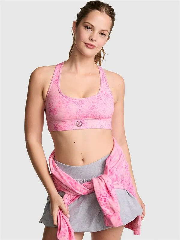 Pink Relay Racerback Sporcu Sütyeni ön görünüm