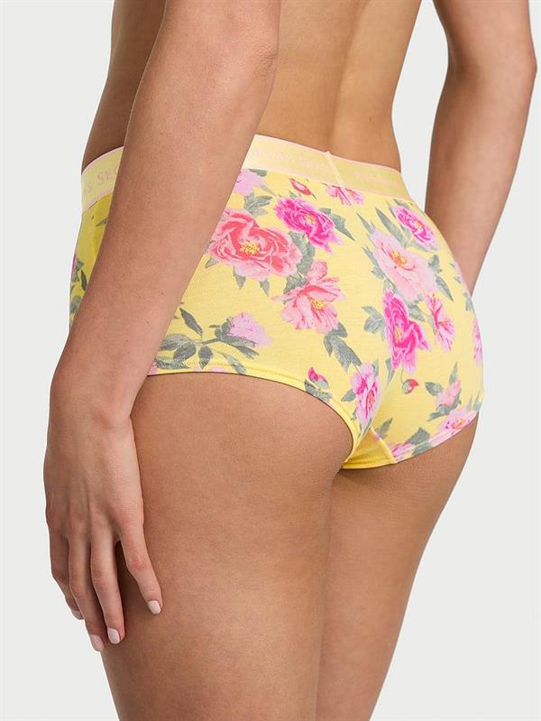 Logolu Pamuklu Boyshort Kulot