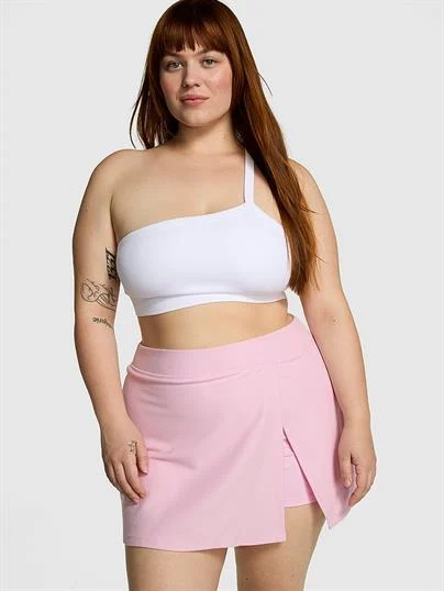 Pink Piqu%C3%A9 Tenis Sort Etek