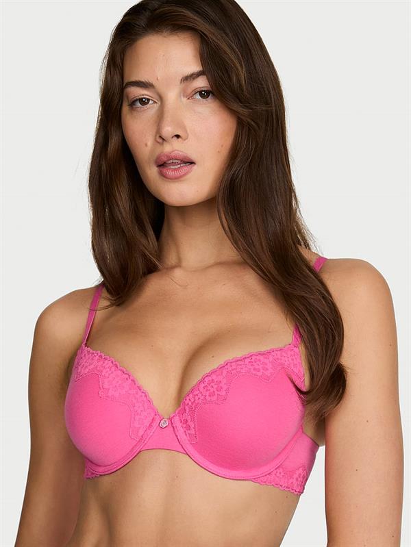 Perfect Shape Dantelli Push Up Sütyen ön görünüm