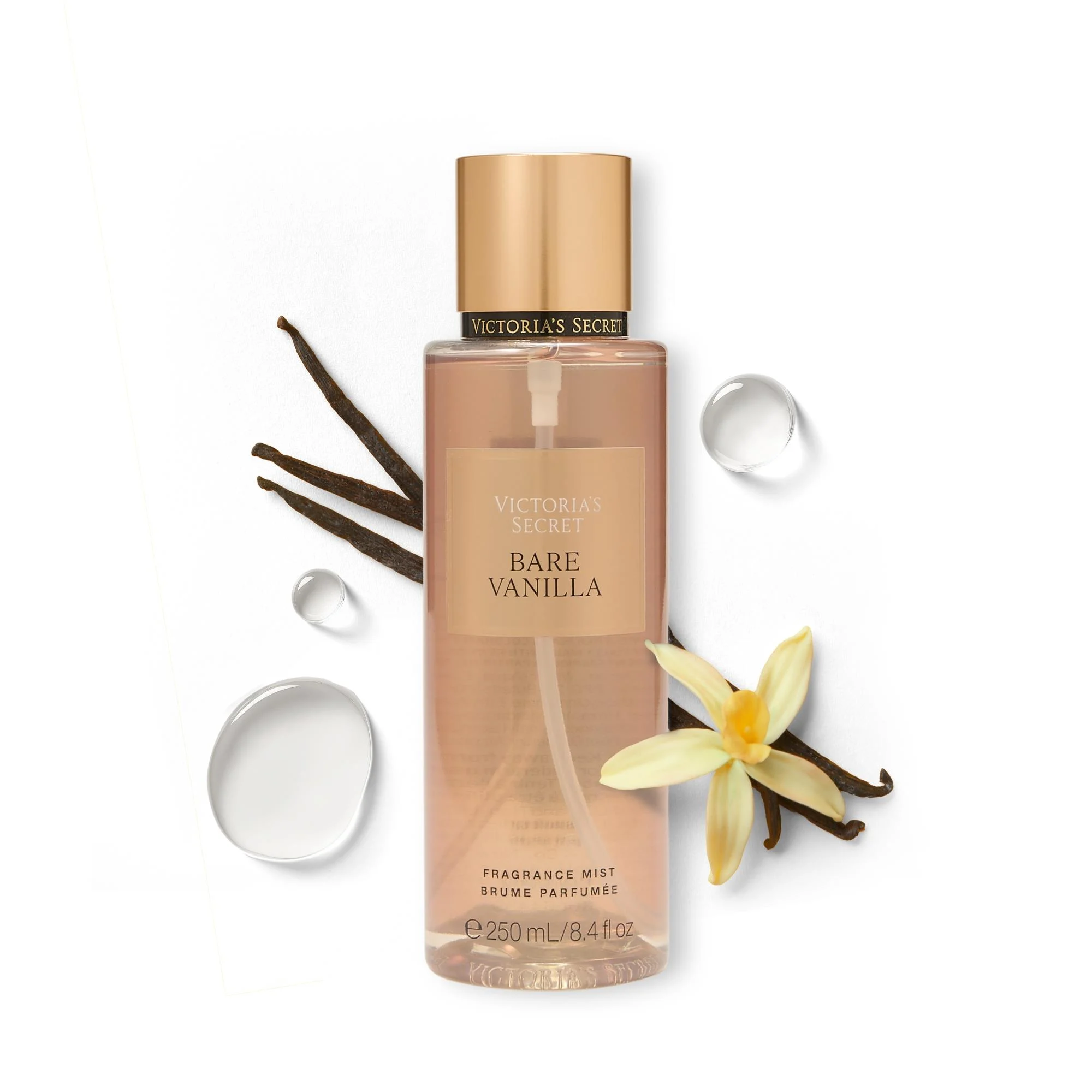 Bare Vanilla Vücut Spreyi arka görünümü
