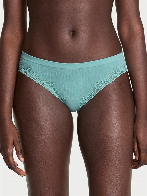 Seamless Dantelli Bikini Kulot ön görünüm