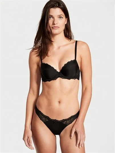 Dream Angels Dantelli Demi Sütyen ön görünüm