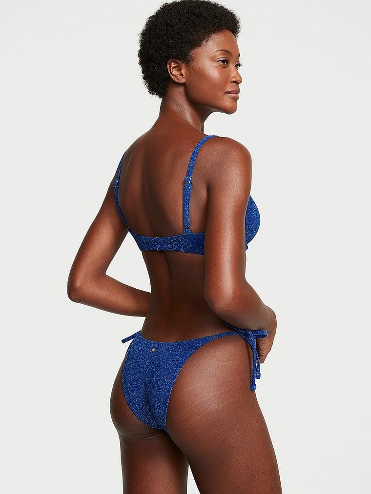 Işıltılı Icon Push Up Bikini Ustu arka görünümü
