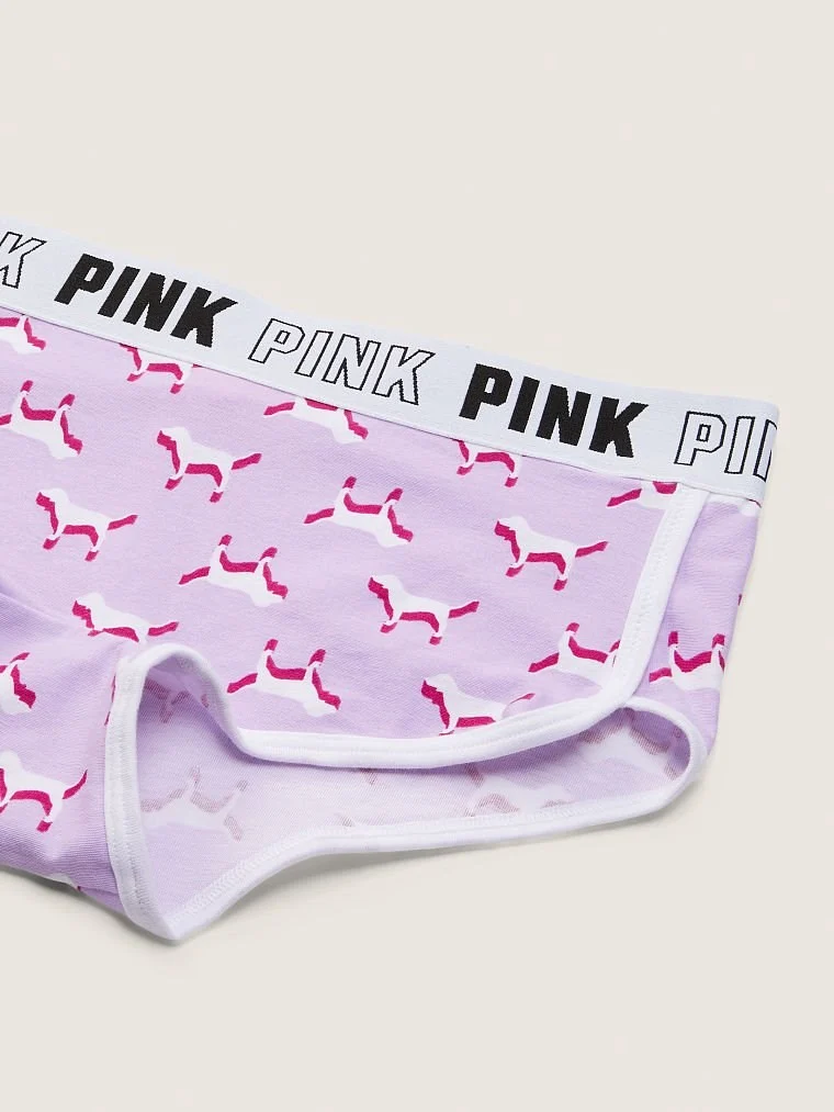 Pink Logolu Boyshort Kulot arka görünüm