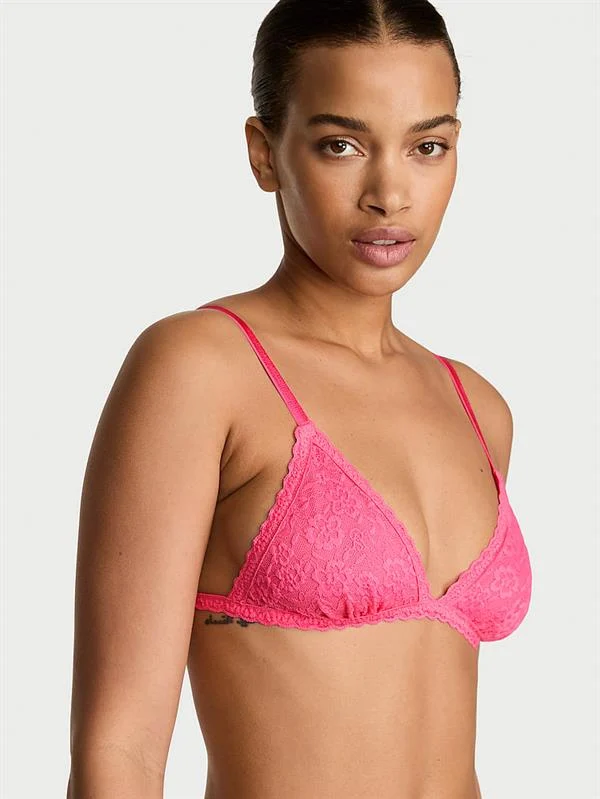 Dantelli Desteksiz Ucgen Bralet