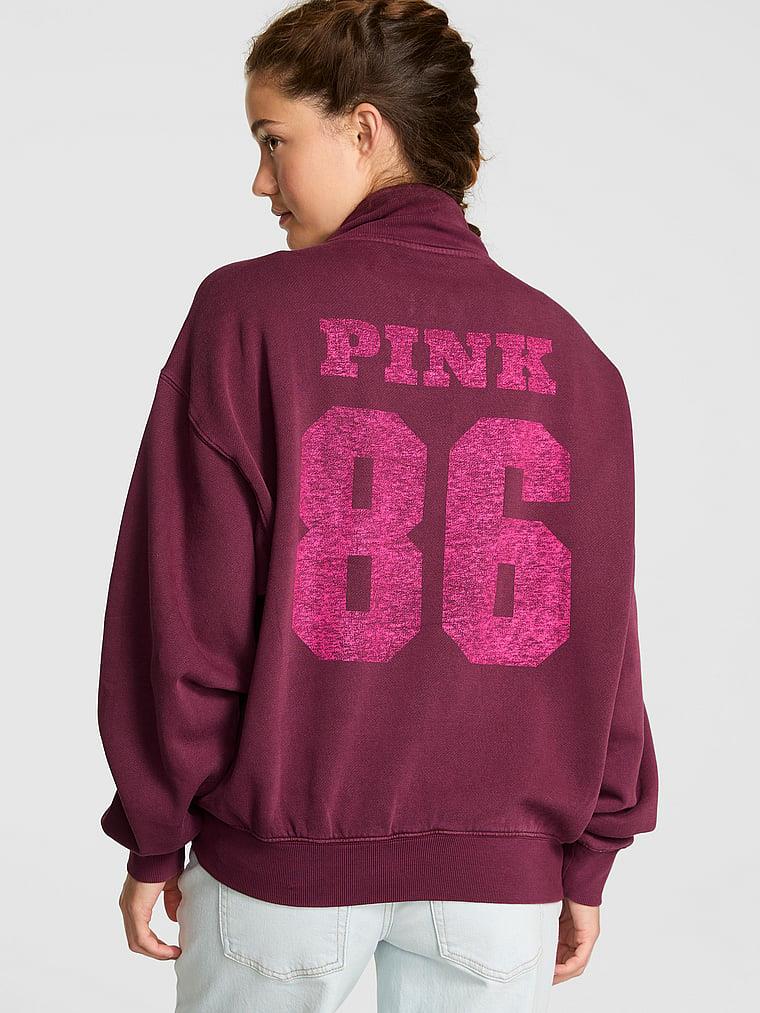 Pink Ivy Balikci Yaka Sweatshirt arka görünüm