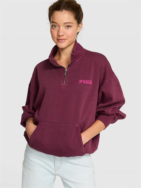 Pink Ivy Balikci Yaka Sweatshirt