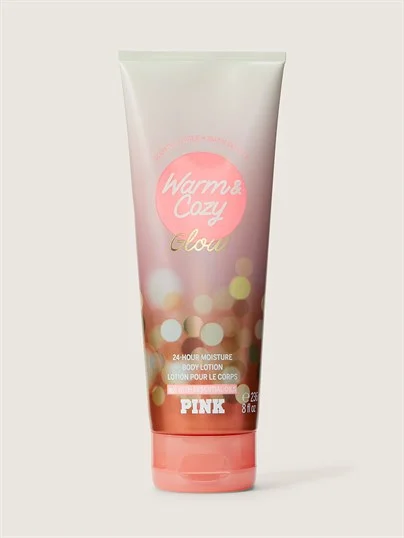 Pink Warm Cozy Holiday Vücut Losyonu ön görünüm