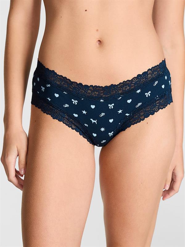 Pink Wink Dantelli Cheeky Kulot ön görünüm