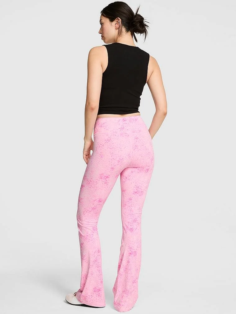 Pink Pink Relay Ispanyol Paca Tayt arka görünüm