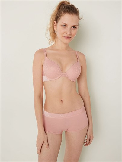 Pink Wear Everywhere Çok Yonlu Dantelli Push Up Sütyen