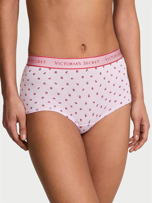 Logolu Pamuklu Boyshort Kulot