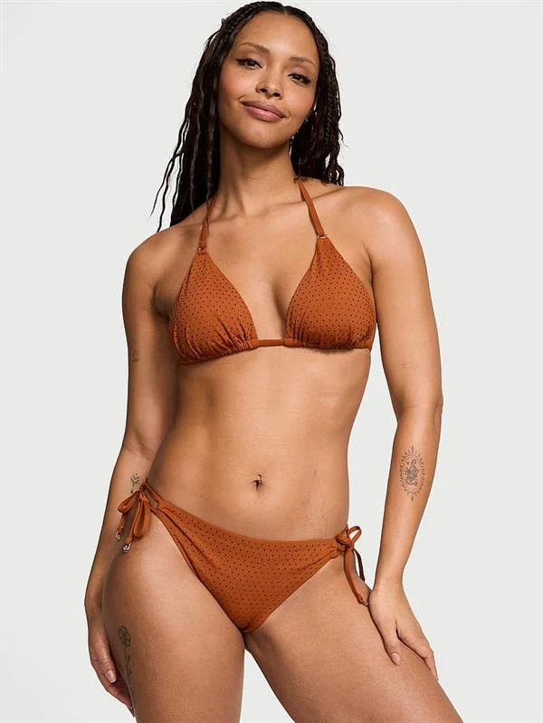 Essential Diamant%C3%A9 Yandan Baglamali Bikini Alti ön görünüm