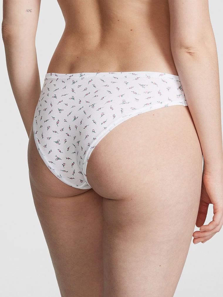 Pink Pamuklu Cheeky Kulot arka görünümü