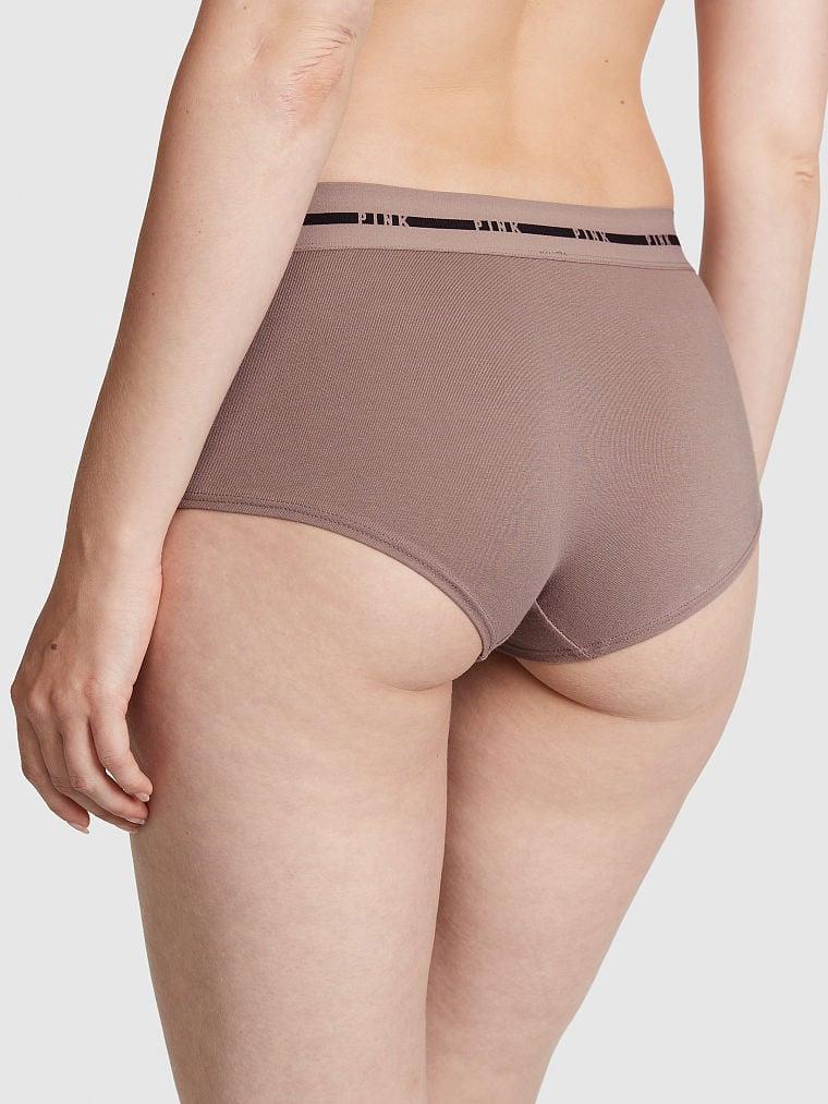 Pink Logolu Boyshort Kulot arka görünümü