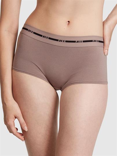 Pink Logolu Boyshort Kulot