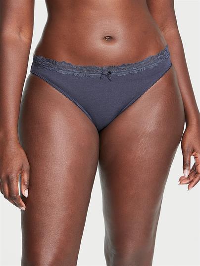 Beli Dantelli Pamuklu Bikini Kulot