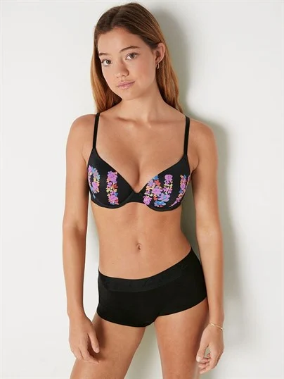 Pink Wear Everywhere Push Up Sütyen ön görünüm