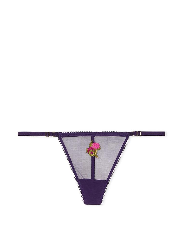 Flirty File Ayarlanabilir V String Kulot arka görünümü