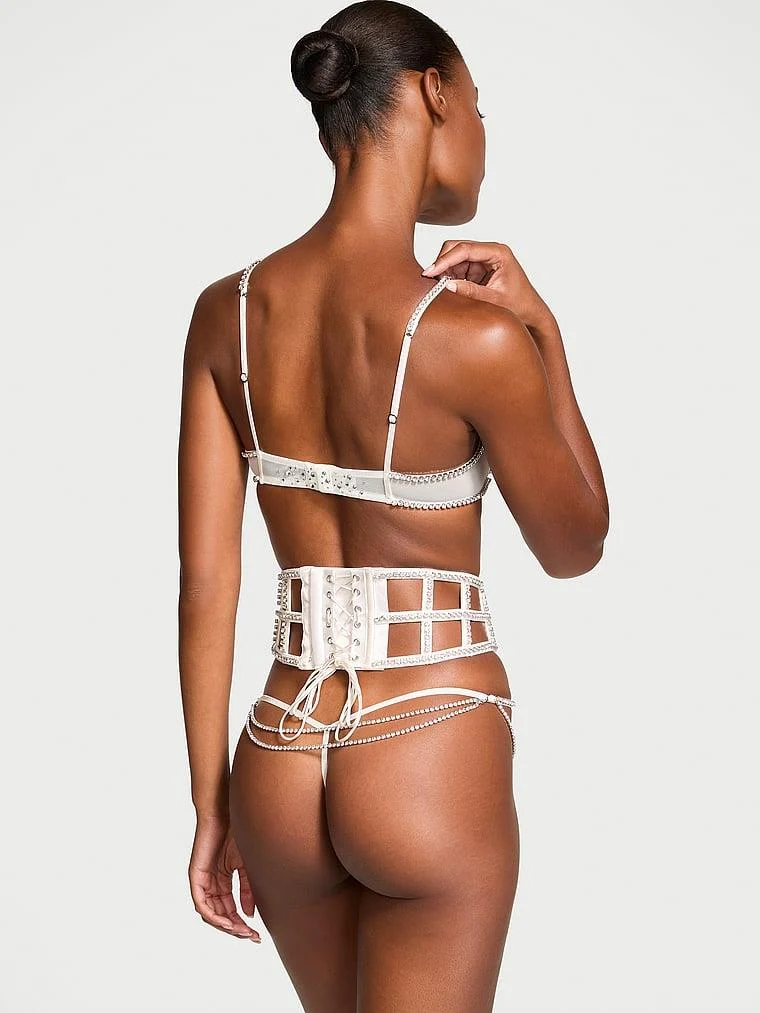Limited Edition Atelier Victorias Secret Kristal Bustiyer arka görünüm