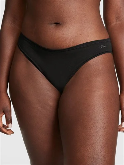 Pink Pamuklu Bikini Kulot ön görünüm