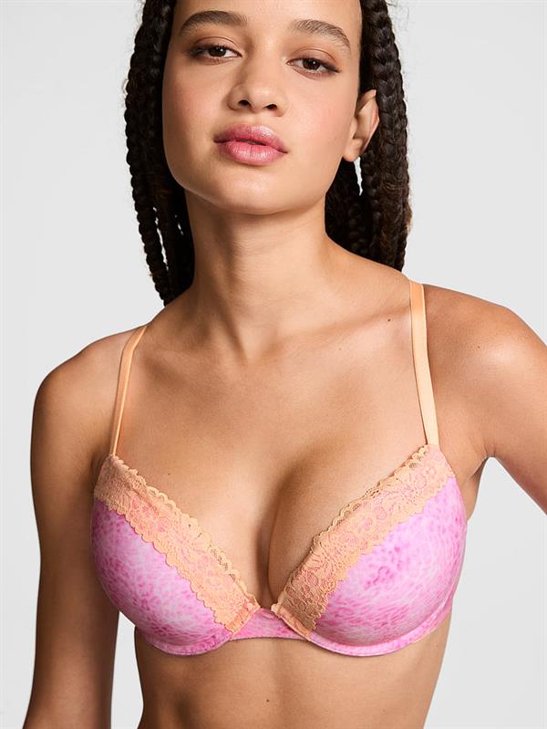 Pink Wear Everywhere Super Push Up Sütyen ön görünüm